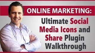 WordPress: Ultimate Social Media Icons and Share Plugin Walkthrough