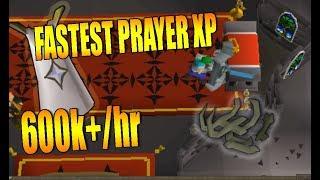 The FASTEST Prayer XP Possible in OSRS (EX Hcim #8)