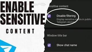 How to Enable Sensitive Content on Telegram | 2024