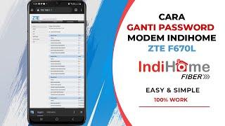 [UPDATE] Cara mengganti PASSWORD WIFI Indihome - ZTE F670L warna abu abu