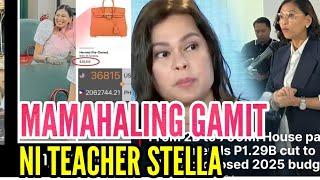 MAMAHALING GAMIT NI TEACHER STELLA QUIMBO II VP SARA BABAWASAN NG BUDGET