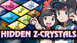 Pokemon Sun and Moon - All Hidden Z-Crystal locations (Eevium Z,Icium Z,Psychium Z etc.)