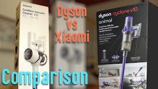 Xiao Mi v10 vs Dyson v10 Comparison
