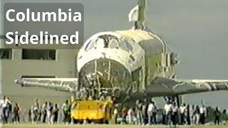 Space Shuttle Columbia Relocated to OMRF as Discovery Returns from STS-26 | October 7, 1988