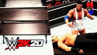 WWE 2K20 Tutorial -  LAY Your Opponent On A Table & How To Stack 2 Tables | PS4/XB1