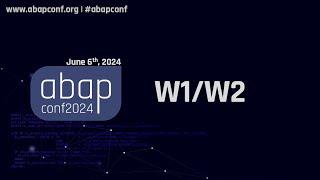 ABAPConf Europe 2024 W1/W2