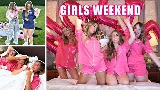 My First Ever GIRLS WEEKEND AWAY Vlog! Can't believe what we got up to! | Rosie McClelland