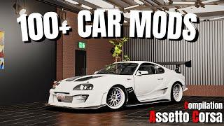 100+ BEST CAR MODS FOR ASSETTO CORSA + Downloads ( 2024 Compilation )