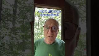 Why is #ethereum decentralized? #cryptocurrency #blockchain #crypto #dyptocrypto