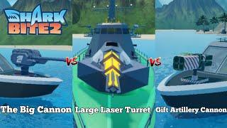 Which Heavy Turret is the best in Sharkbite 2?