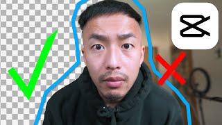 How to remove any background without a green screen (CapCut)