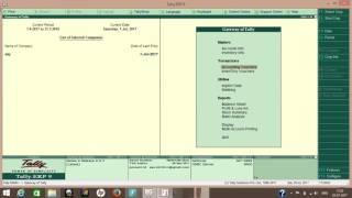 TDS ENTRIES WITH GST IN TALLY ERP9 6.0.2 RELEASE | TALLY GST HINDI VIDEO