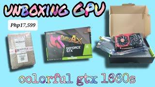 Colorful GTX 1660 Super unboxing from shopee #gtx1660super #gamingpcbuild @rgamingtv900