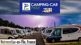 Motorhome Adventures Camping Car Park Aire Noirmoutier en l'Île Vendée France