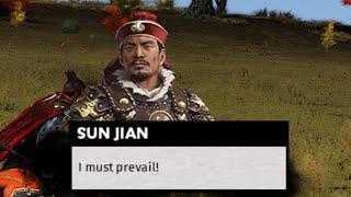 The Health Bar Wont Stop Sun Jian! | Total War: Three Kingdoms