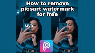 how to remove Picsart Watermark FAST for FREE HACK //IOS and Android #picsartforfree #Shorts #hack