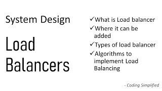 System Design - Load Balancers