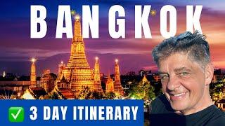 Bangkok 2024 Travel guide - 3 day itinerary to Bangkok Canals, shopping, temples, Chinatown