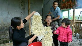 Is it easy or difficult to make your own bean sprouts? Dishes from bean sprouts and a new kitchen