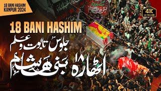 18 Bani Hashim Kanpur 2024 | Badi Karbala Nawabganj Kanpur | Ziyarat Taboot 18 Bani Hashim 2024