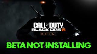 COD Black Ops 6 BETA Not Installing Error in Xbox App/Microsoft Store on Windows 11/10