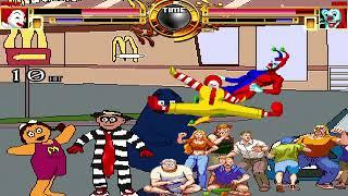 NICK54222 MUGEN: Ronald McDonald VS Drew