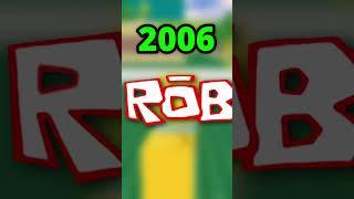 The Evolution of The Roblox Logo