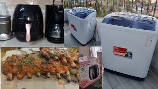 How My VON Twin tub washing mashine YEARS Later? kitchen appliances unboxing/Lunch Date