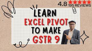 the secret to this pivot table shall make HSN details of outward supply of GSTR 9 super easy