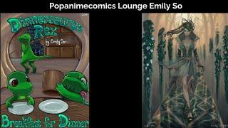 Popanimecomics Lounge Emily So Interview #comics #dinosaur #indycomics #dino