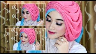 How to Hijab Rectangular Wisuda, WEDDING With Various And Models Of Presence 1