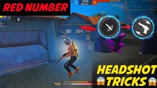 Gun Switch Headshot Only Red Number || Free fire Only Headshot Tips and Tricks || GAMING STAN