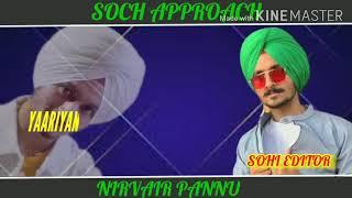 Soch Approach Nirvair Pannu lyrics status