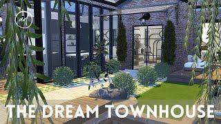 THE DREAM TOWNHOUSE || Sims 4 || CC SPEED BUILD