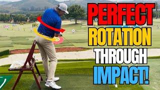 How to EASILY Get More Rotation Into Your Golf Swing!