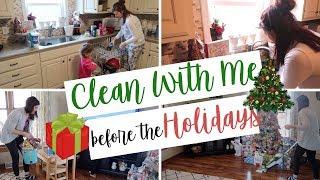 Clean with Me before the Holidays | Cleaning Motivation | New Cordless Vacuum by Audew