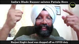 India's Blade Runner Salutes Patiala Police Officer Whose Hand Was Chopped Off In Uplifting Video