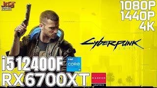 Cyberpunk 2077 | i5 12400F + RX 6700 XT | 1080p, 1440p, 4K benchmarks!