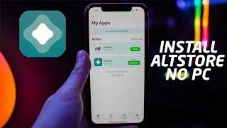 How To Install AltStore WITHOUT COMPUTER (Sign Unc0ver FOREVER)