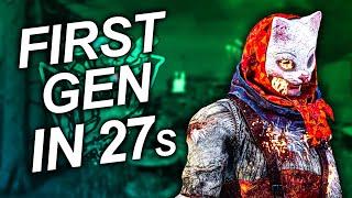 FIRST GENERATOR DONE IN 27 SECONDS | Dead by Daylight