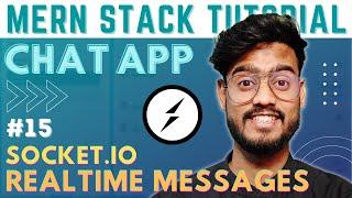 Real-time Messages with Socket.IO and React JS  - MERN Stack Chat App with Socket.IO #15