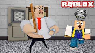 Okuldan Kaçıyorum!! Öğretmen Çıldırdı - Panda ile Roblox GREAT SCHOOL BREAKOUT