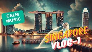 Singapore vlog with calm music part-1 | Beautiful country to visit #viralvideo #vlog #singapore