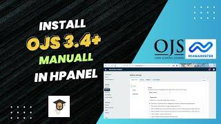 INSTALATION OJS MANUALLY IN HPANAEL HOSTINGER NIAGAHOSTER