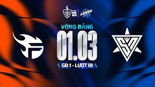 SUPER NOVA vs FPT x FLASH | VÒNG BẢNG GĐ1 - ABBEN ENERGY ĐTDV MÙA XUÂN 2025 (01.03)