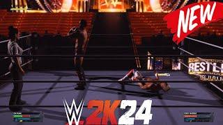 FIRST LOOK AT A NEW HIDDEN BLACKOUT ARENA FOUND IN WWE2K24 + NEW HIDDEN ENTRNACES!