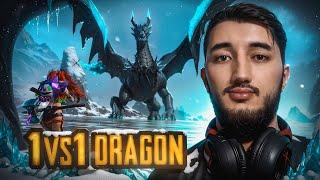 UZBDA 1-BO'LIB QILDIM. 1vs1 How to kill dragon in pubg 3.5 update