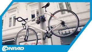 Technik-Innovation: Das sicherste Fahrradschloss - TV-Spot | Conrad