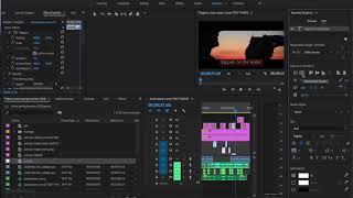 Premiere Pro Graphics Master Styles - Change All Titles At Once