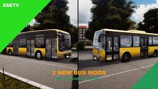 2 New buses! Bus Simulator 18 mod showcase